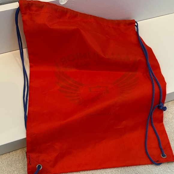 Red Drawstring Backpack - Picture 2 of 7